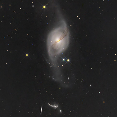 NGC3718／NGC3729銀河