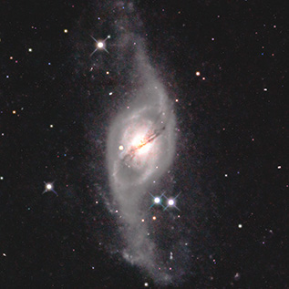 NGC3718／NGC3729銀河