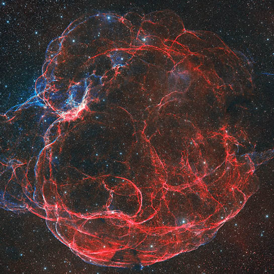 Sh2-240超新星残骸