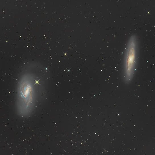 M65／M66銀河