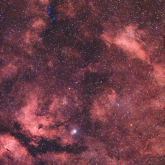 サドルγCyg付近