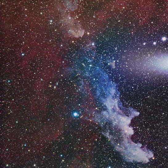 魔女の横顔星雲